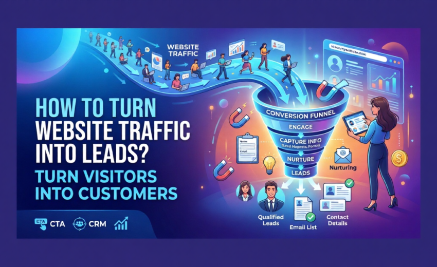 How to Turn Website Traffic into Leads?