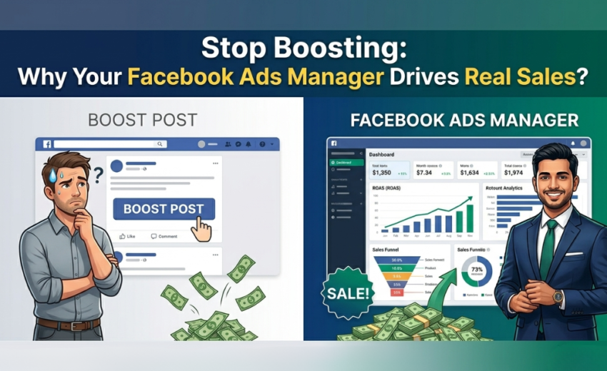 Stop Boosting: Why Your Facebook Ads Manager Drives Real Sales?