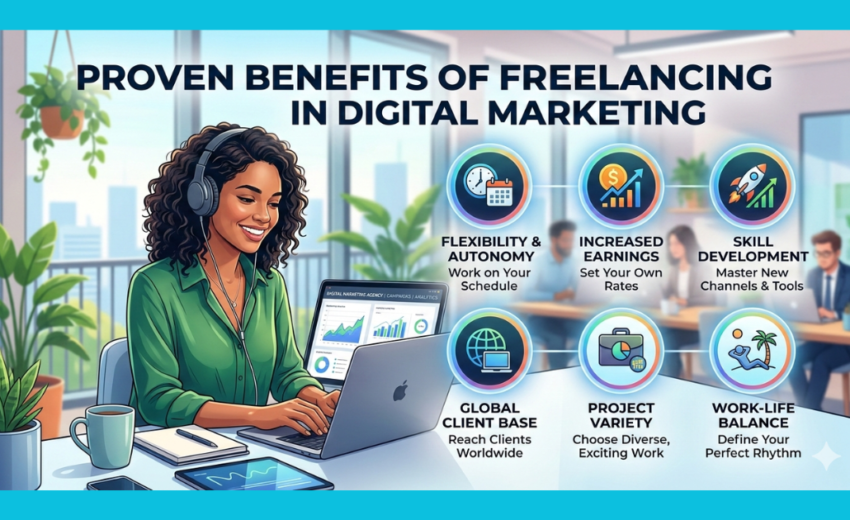 What Are the Proven Benefits of Freelancing in Digital Marketing?
