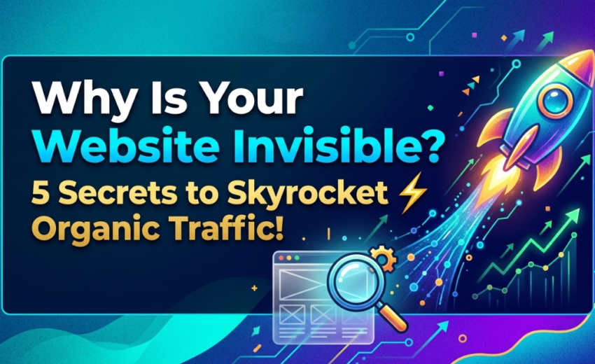 Why Is Your Website Invisible? 5 Secrets to Skyrocket Organic Traffic!