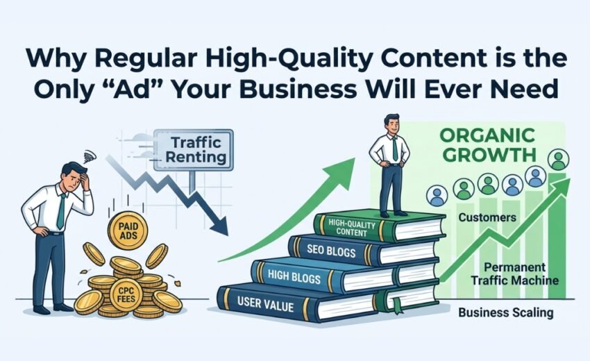 Why Regular High-Quality Content is the Only “Ad” Your Business Will Ever Need?