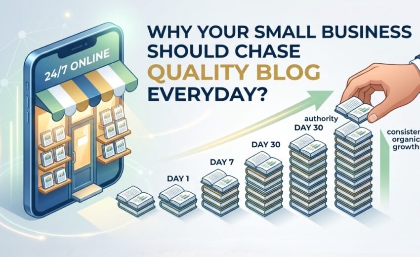 Daily Content Strategy: Why Your Small Business Should Chase quality blog everyday?”