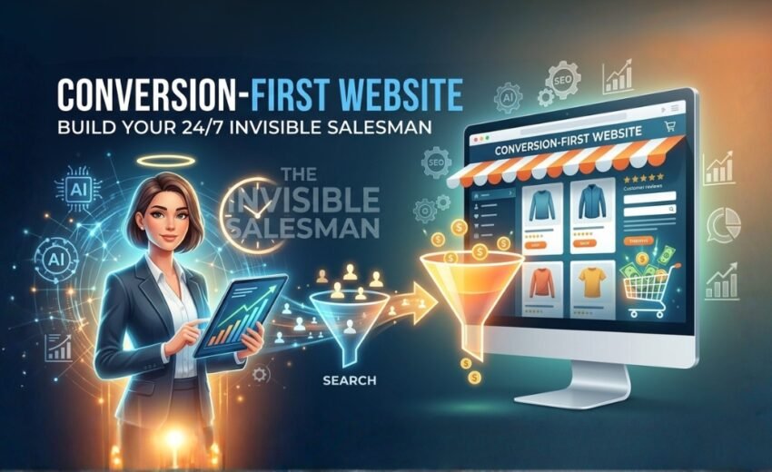 The Invisible Salesman: How to Build a Conversion-First Website That Sells While You Sleep?