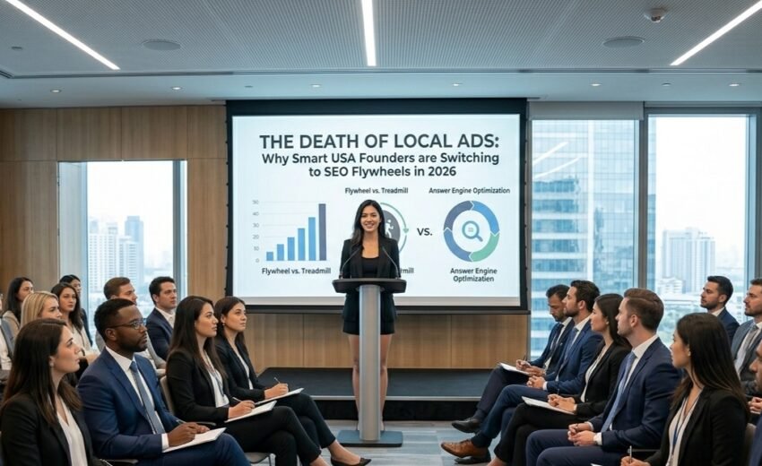 The Death of Local Ads: Why Smart USA Founders are Switching to SEO Flywheels in 2026