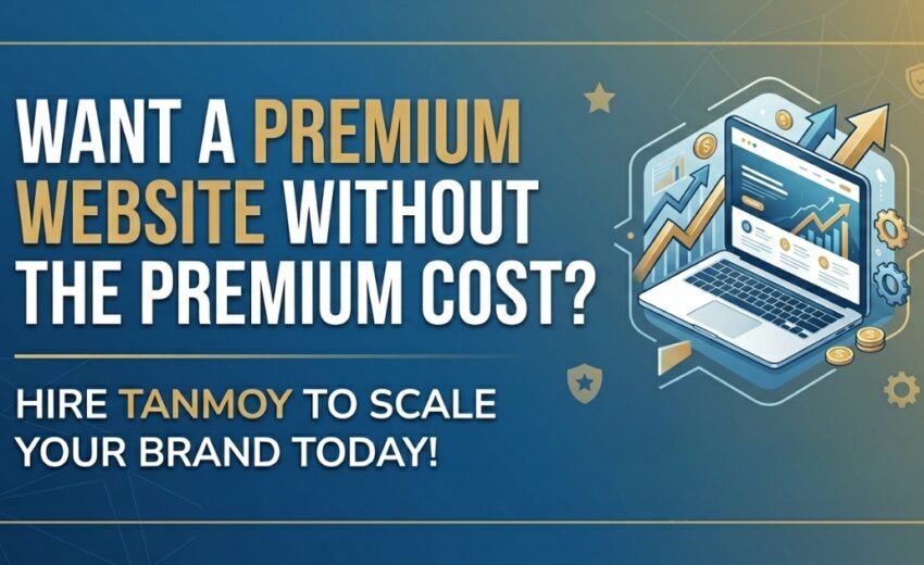 Want a Premium Website Without the Premium Cost? Hire Tanmoy to Scale Your Brand Today!
