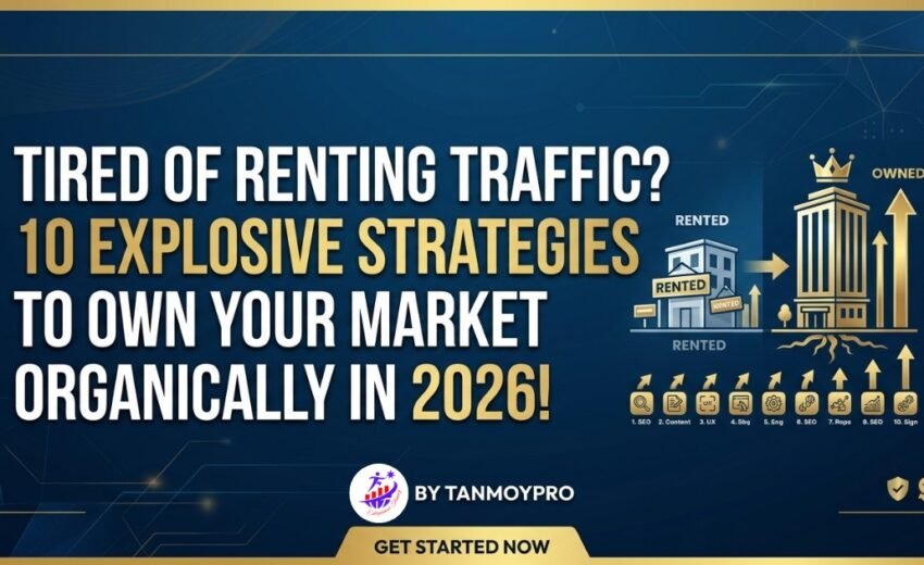 Tired of Renting Traffic? 10 Explosive Strategies to Own Your Market Organically in 2026!