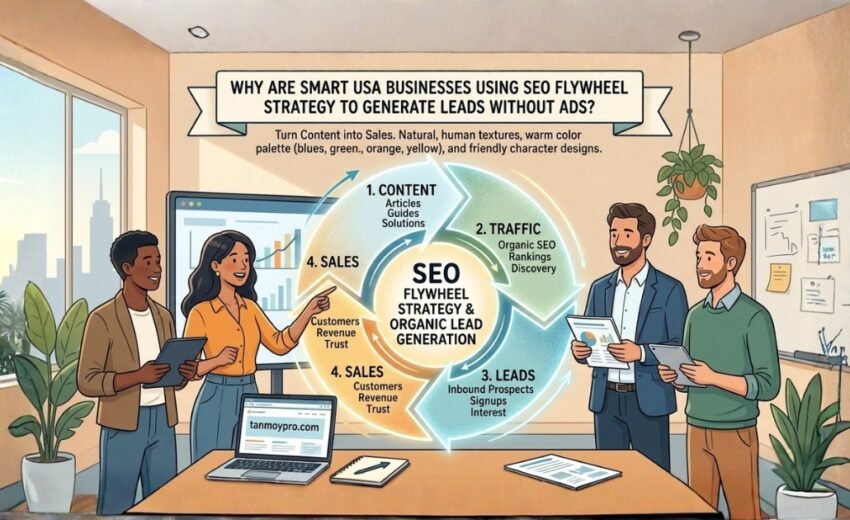 Why Are Smart USA Businesses Using SEO Flywheel Strategy to Generate Leads Without Ads?