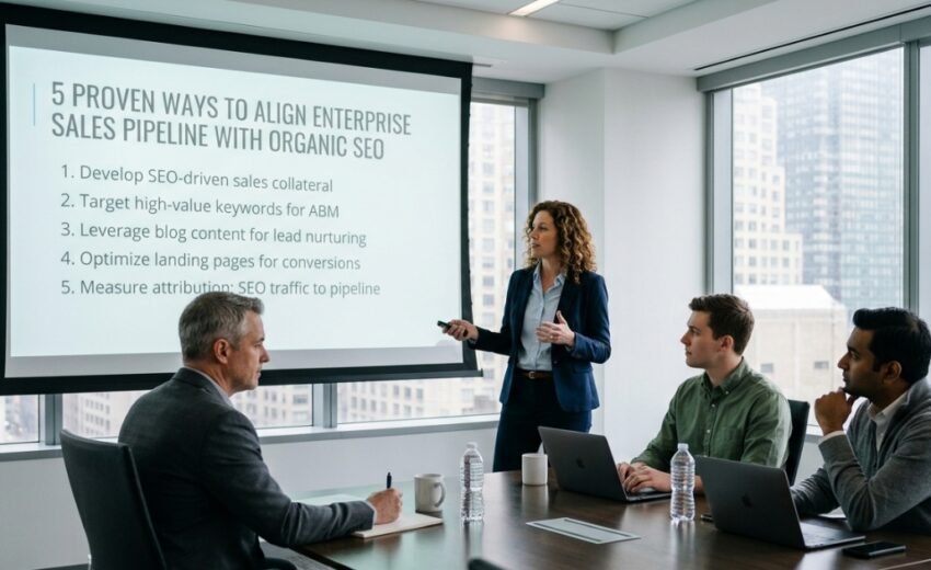 5 Proven Ways to Align Enterprise Sales Pipeline with Organic SEO