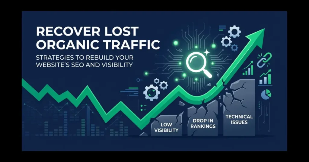 recover lost organic traffic